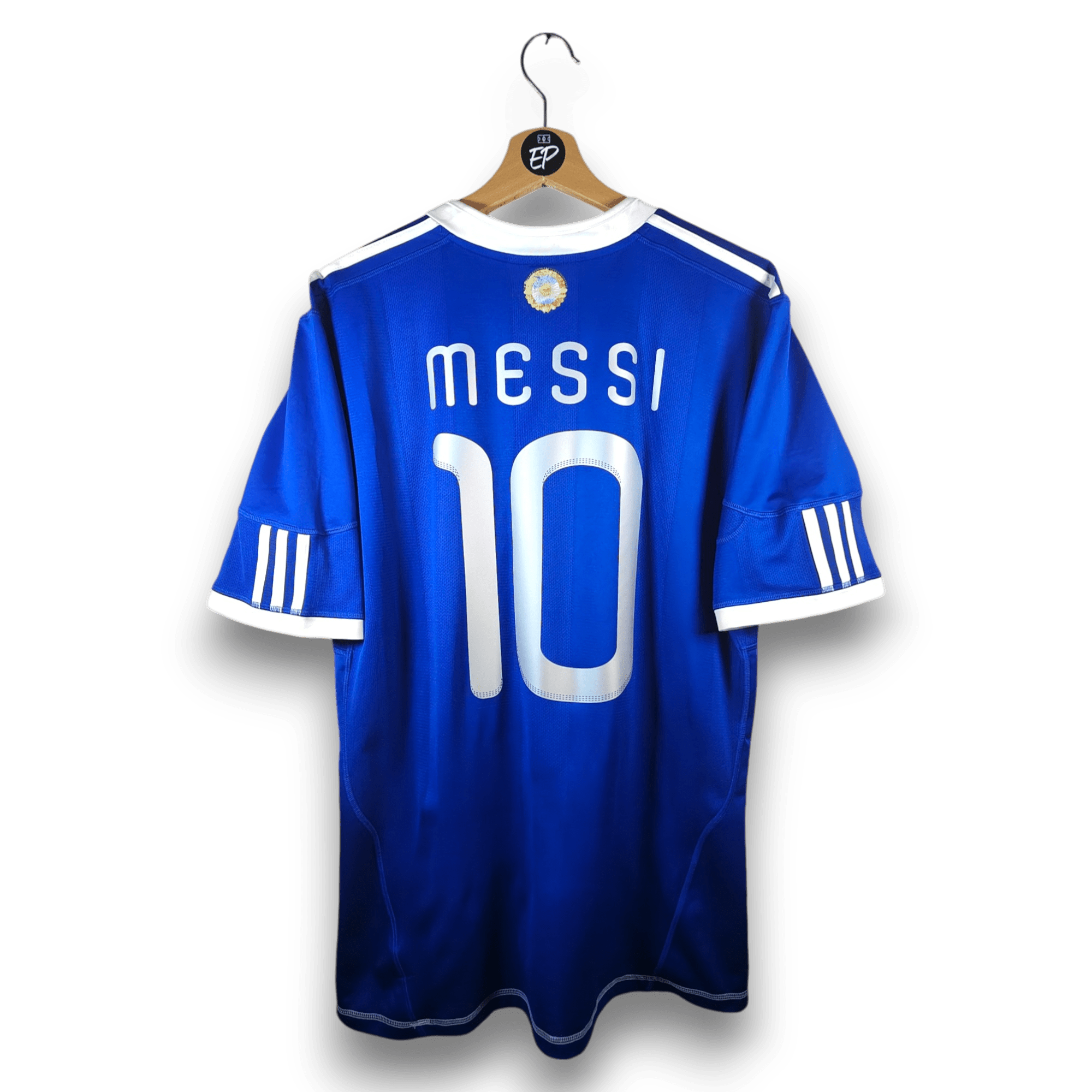2010 - 11 Argentina Away Shirt Messi 10 - 8.5/10 - (L) - Eternal Pitch