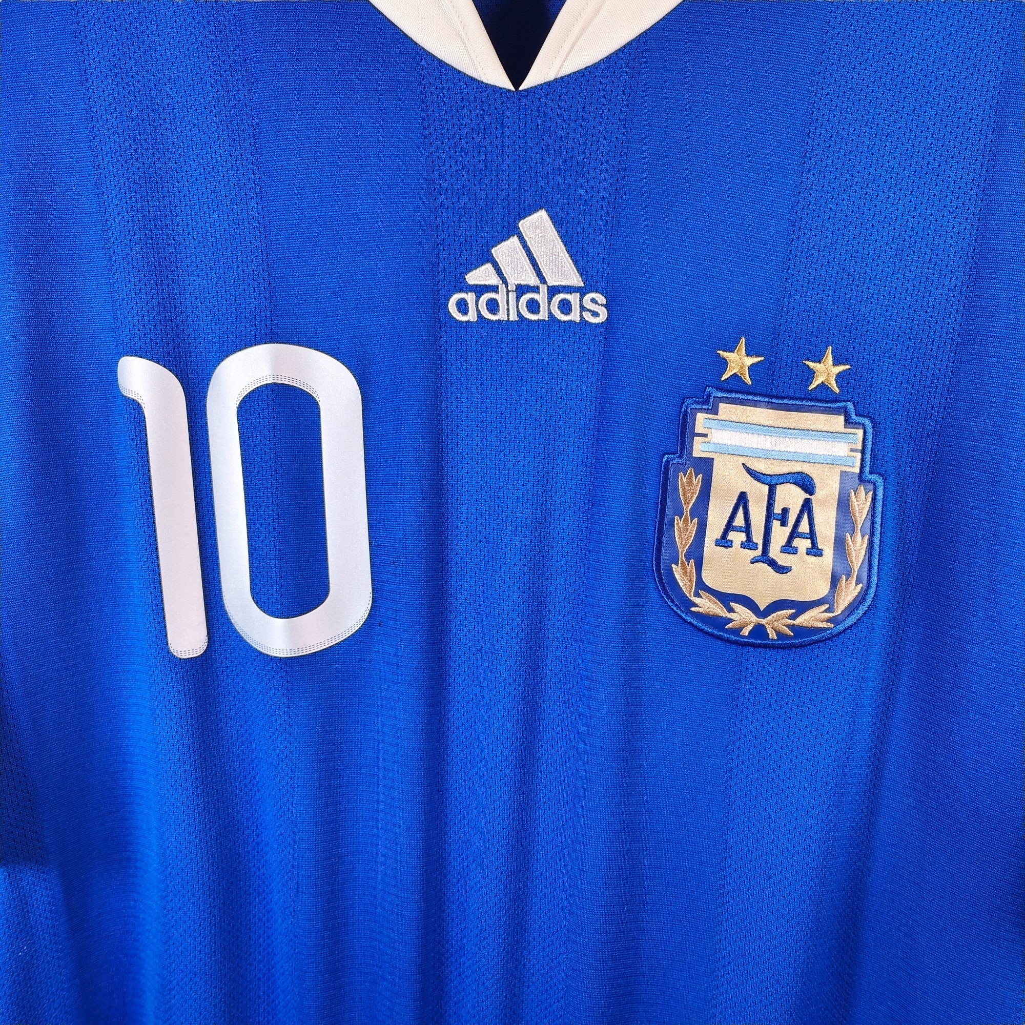 2010 - 11 Argentina Away Shirt Messi 10 - 8.5/10 - (L) - Eternal Pitch