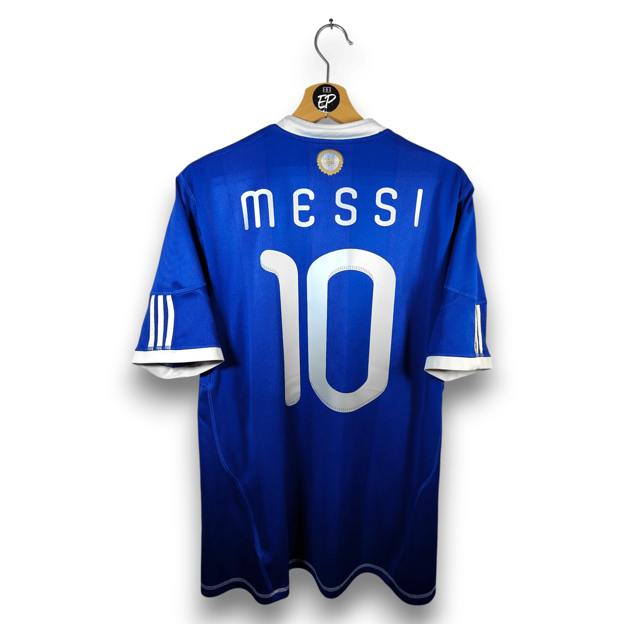 2010 - 11 Argentina Away Shirt Messi 10 - 8.5/10 - (M) - Eternal Pitch