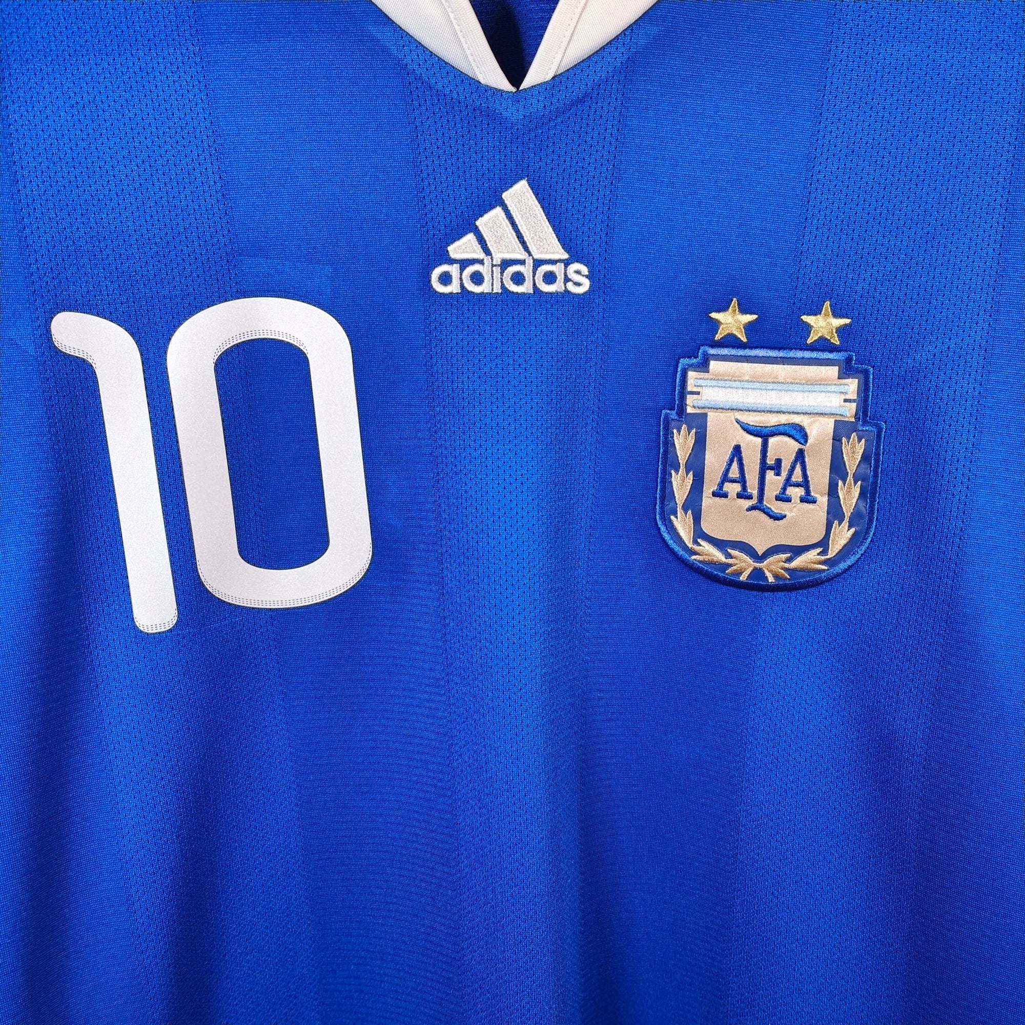 2010 - 11 Argentina Away Shirt Messi 10 - 8.5/10 - (M) - Eternal Pitch