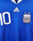 2010 - 11 Argentina Away Shirt Messi 10 - 8.5/10 - (M) - Eternal Pitch