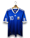 2010 - 11 Argentina Away Shirt Messi 10 - 8.5/10 - (M) - Eternal Pitch