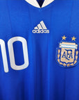 2010 - 11 Argentina Away Shirt Messi 10 - 9.5/10 - (XL) - Eternal Pitch
