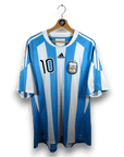 2010 - 11 Argentina Home Shirt Messi 10 - 8.5/10 - (XL) - Eternal Pitch