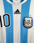 2010 - 11 Argentina Home Shirt Messi 10 - 8.5/10 - (XL) - Eternal Pitch