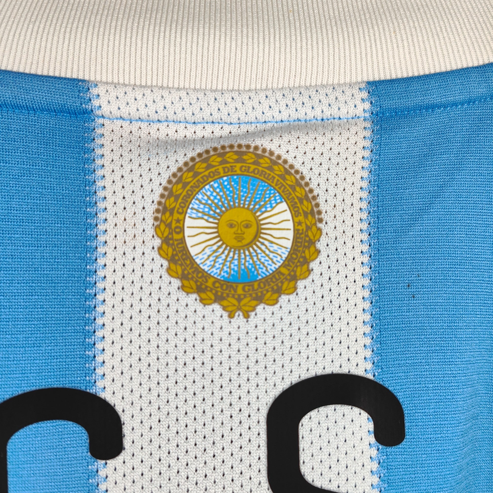 2010 - 11 Argentina Home Shirt Messi 10 - 8.5/10 - (XL) - Eternal Pitch