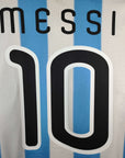 2010 - 11 Argentina Home Shirt Messi 10 - 9/10 - (L) - Eternal Pitch