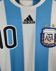 2010 - 11 Argentina Home Shirt Messi 10 - 9/10 - (L) - Eternal Pitch