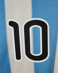 2010 - 11 Argentina Home Shirt Messi 10 - 9/10 - (L) - Eternal Pitch