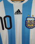 2010 - 11 Argentina Home Shirt Messi 10 - 9.5/10 - (M) - Eternal Pitch