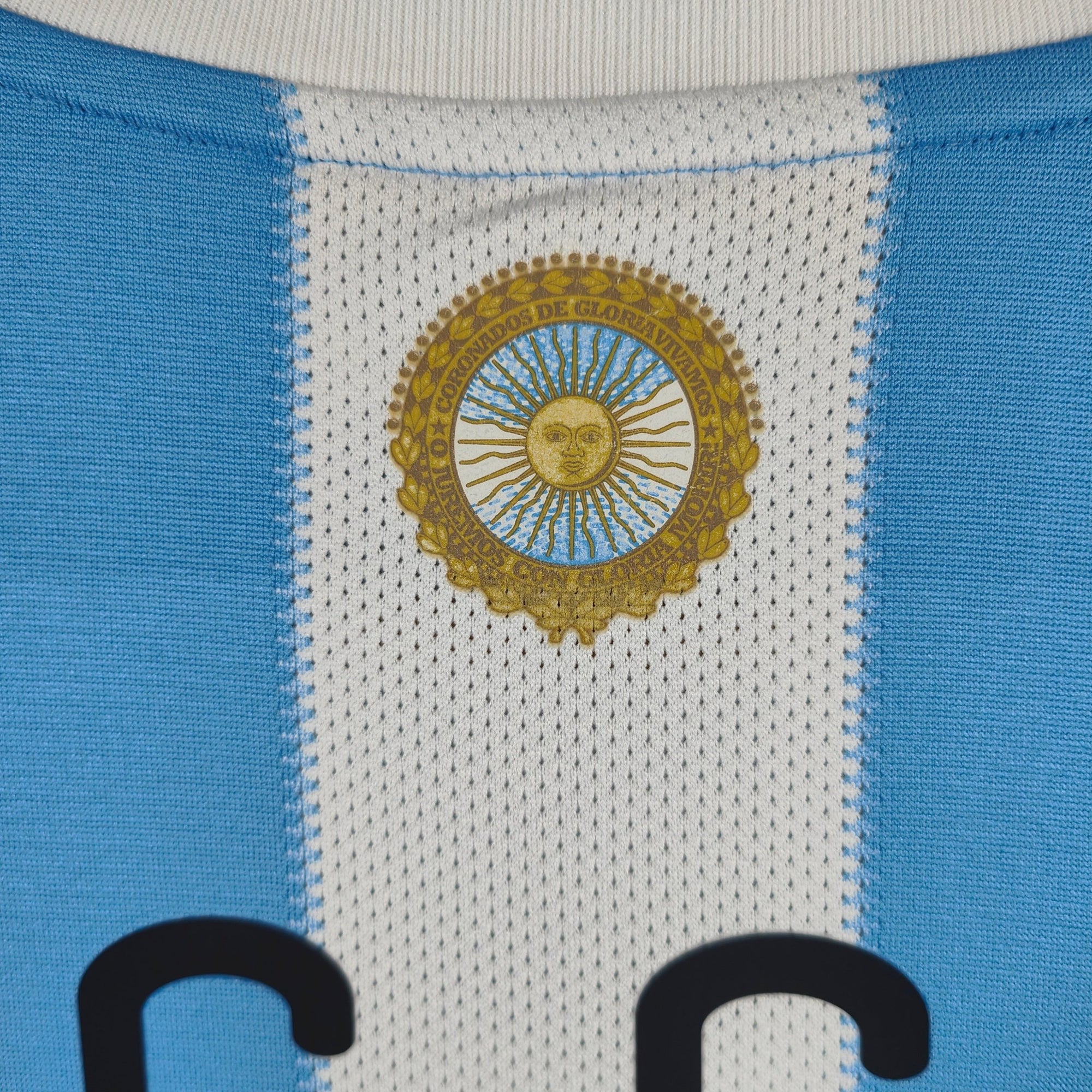 2010 - 11 Argentina Home Shirt Messi 10 - 9.5/10 - (M) - Eternal Pitch