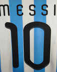 2010 - 11 Argentina Home Shirt Messi 10 - 9.5/10 - (M) - Eternal Pitch