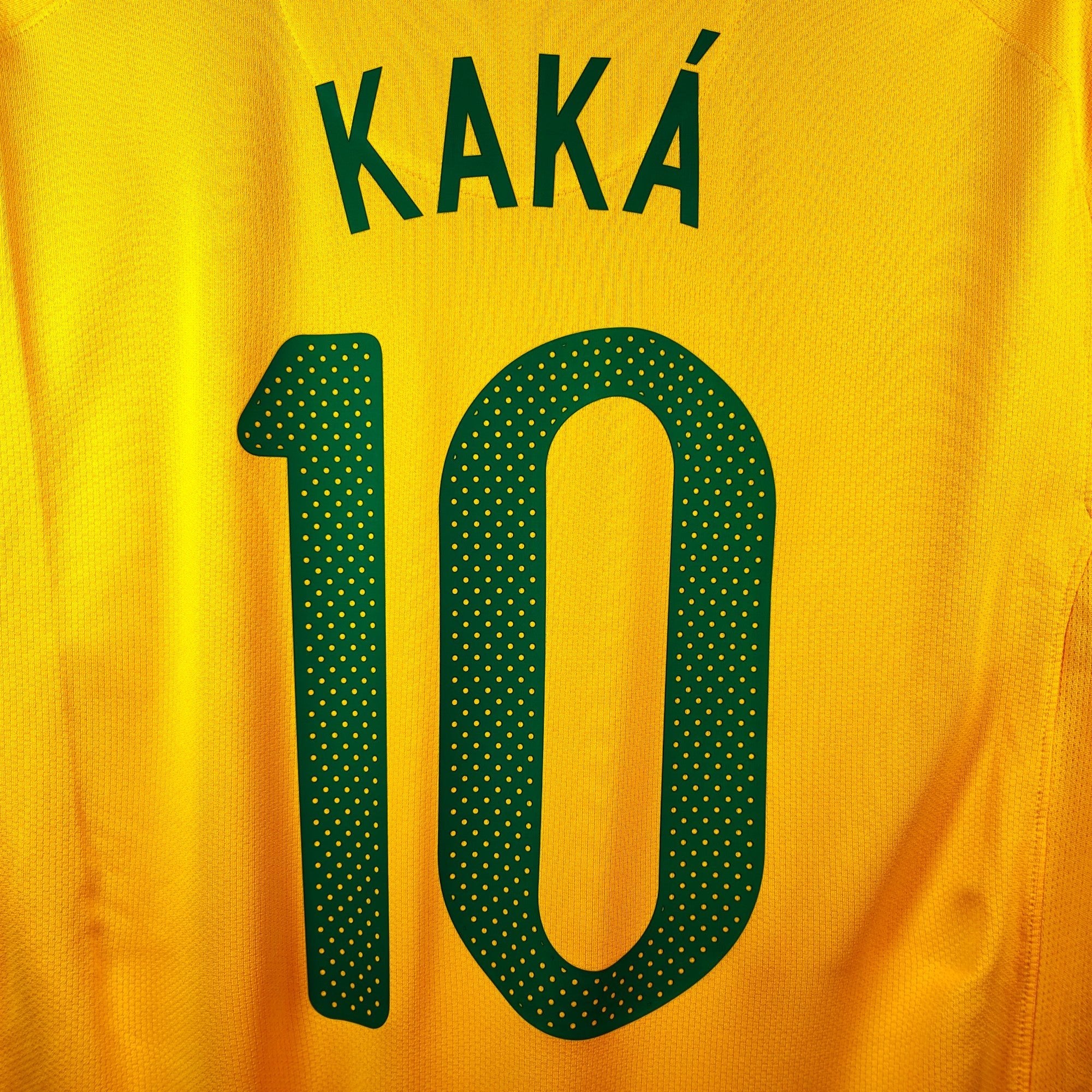 2010 - 11 Brazil Home Shirt Kaka 10 (M) - Eternal Pitch