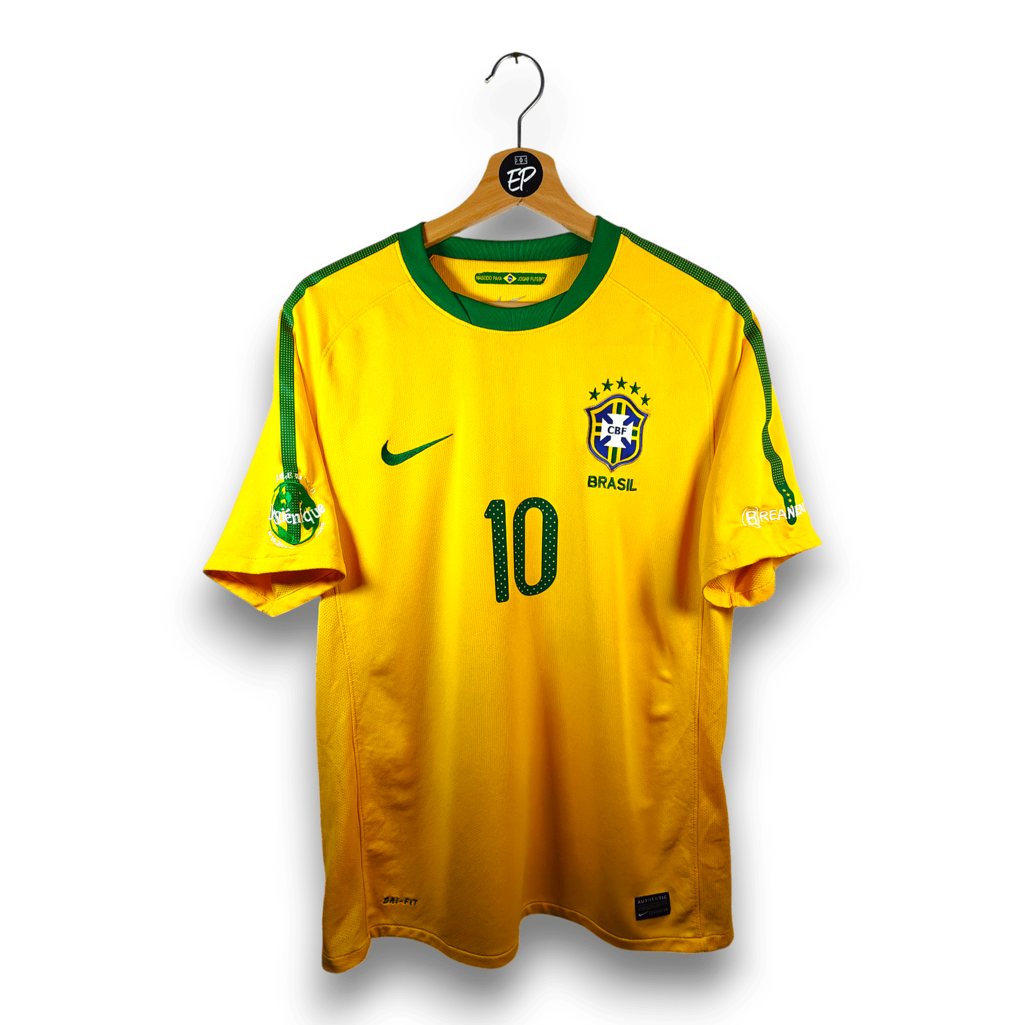 2010 - 11 Brazil Home Shirt Kaka 10 (M) - Eternal Pitch