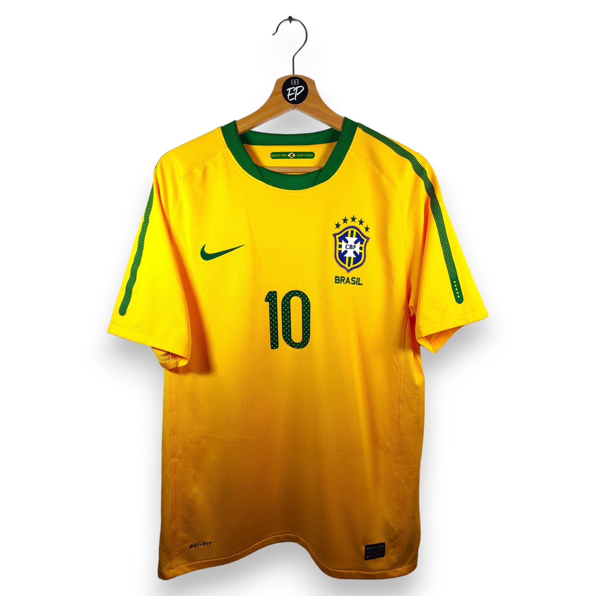 2010 - 11 Brazil Home Shirt Kaka 10 (M) - Eternal Pitch