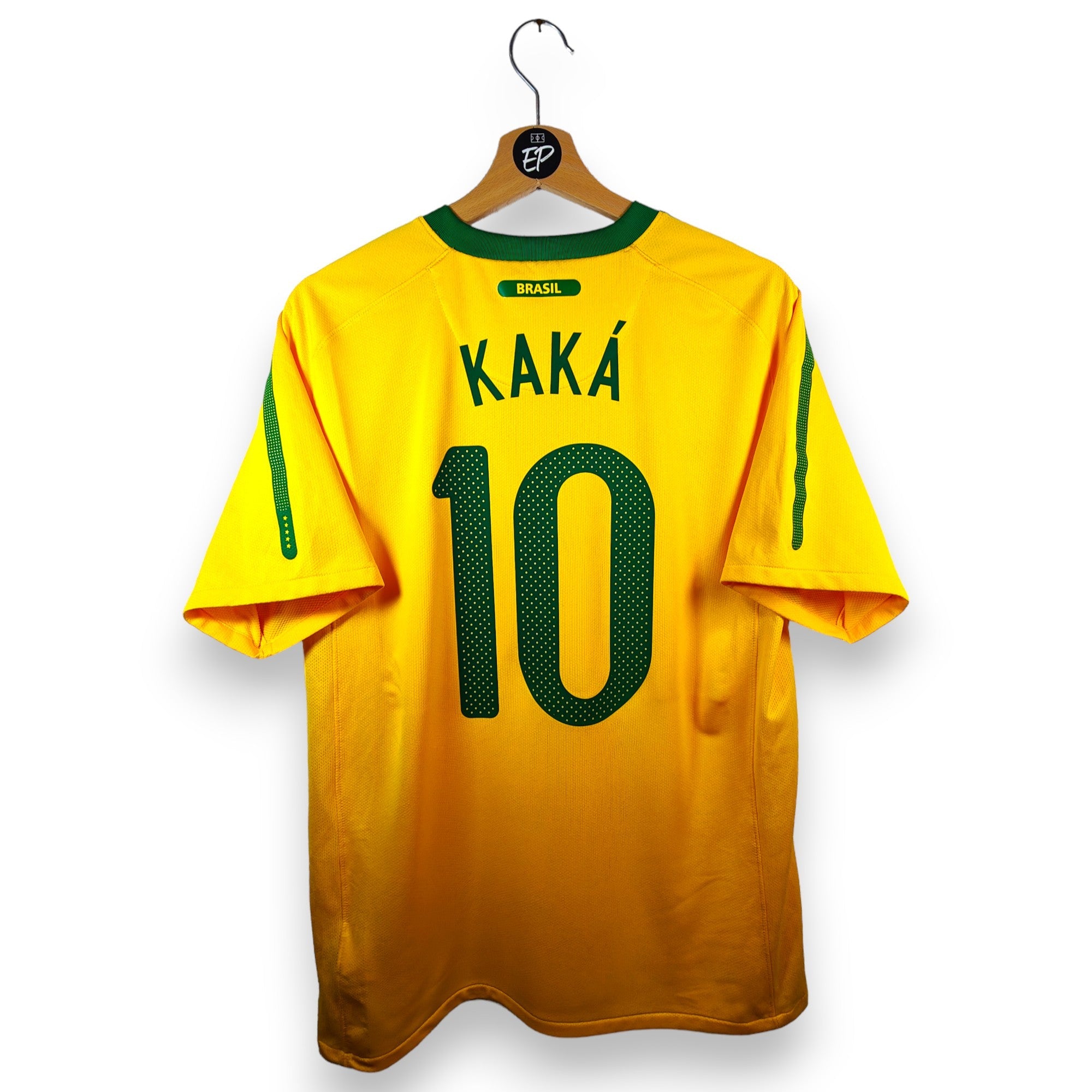 2010 - 11 Brazil Home Shirt Kaka 10 (M) - Eternal Pitch