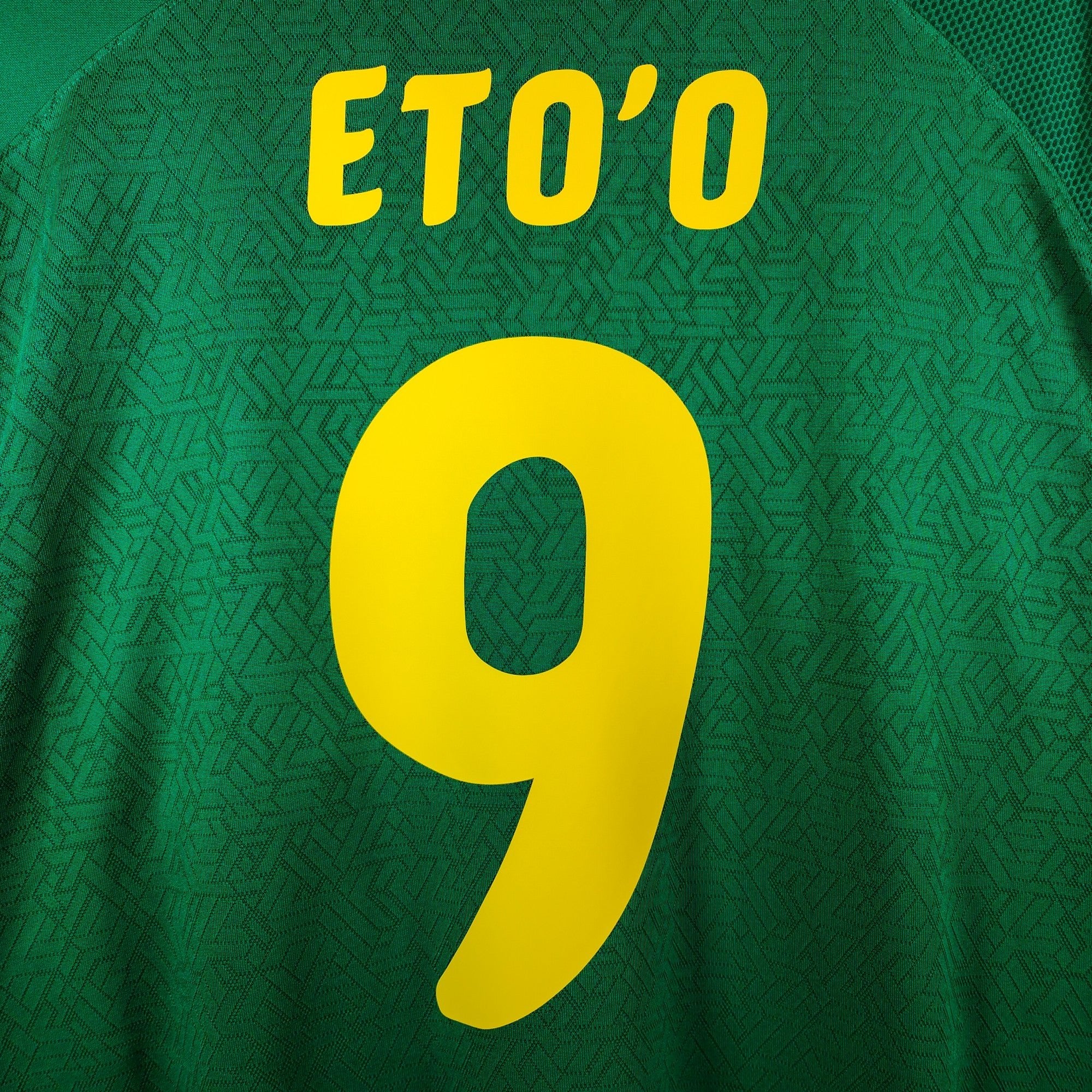 2010 - 11 Cameroon Home Shirt Eto'o 9 - 8/10 - (XL) - Eternal Pitch