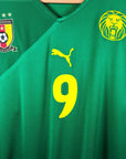 2010 - 11 Cameroon Home Shirt Eto'o 9 - 8/10 - (XL) - Eternal Pitch
