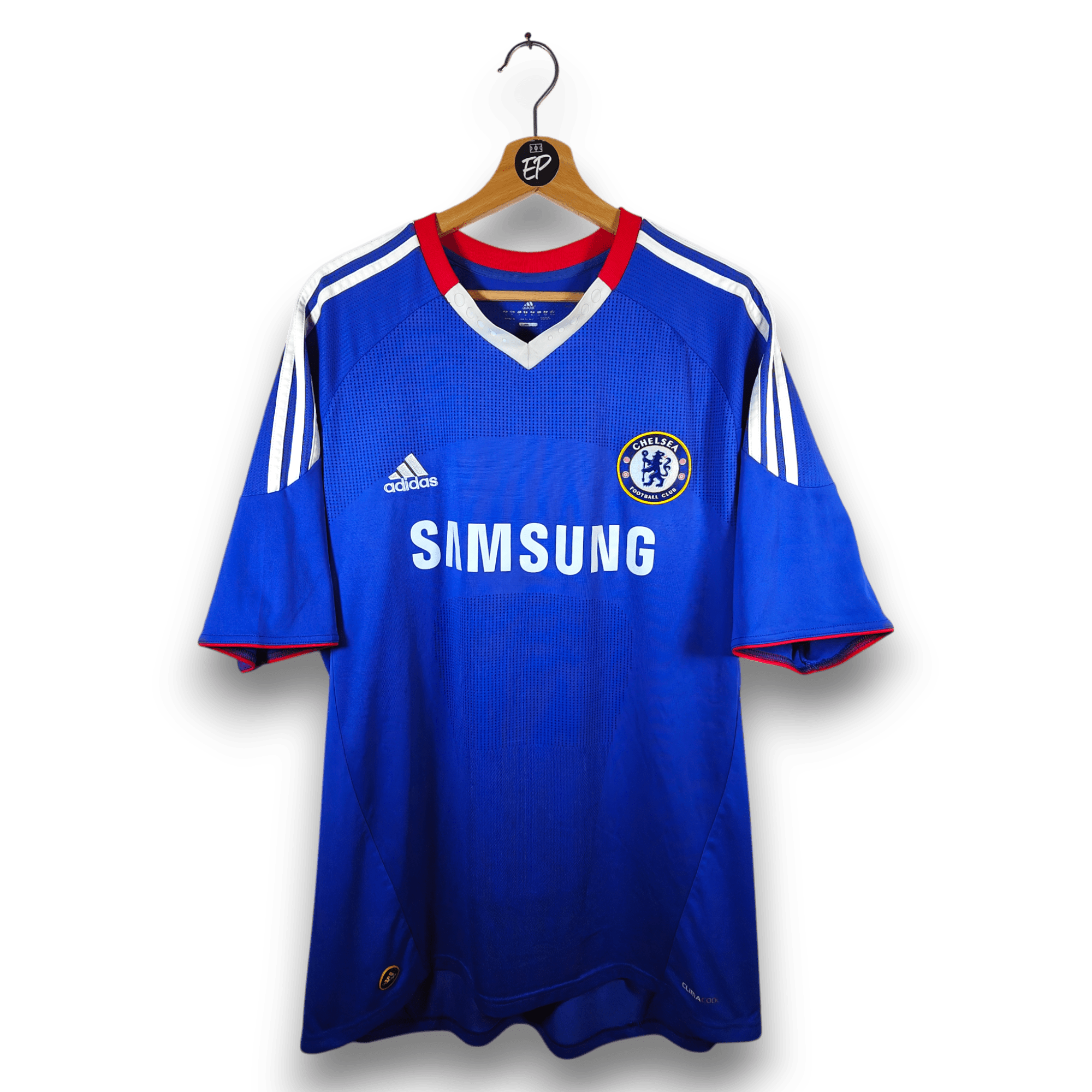 ウェア adidas CHELSEA DROGBA #11 2010-11 Chelsea Home Shirt Drogba #11 - 8.5/10 - (XL) P95900