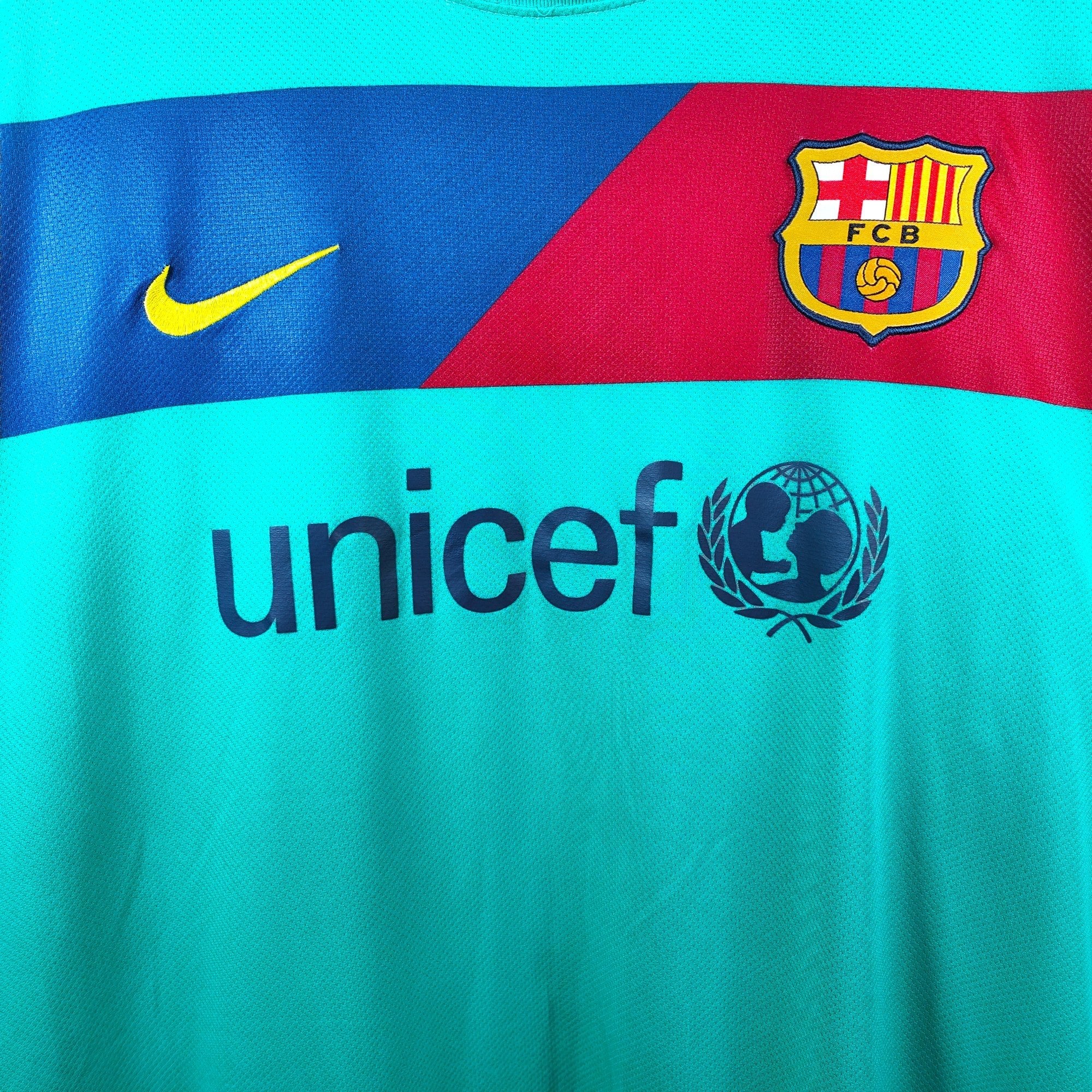 2010 - 11 FC Barcelona Away Shirt Messi 10 - 8/10 - (XL) - Eternal Pitch