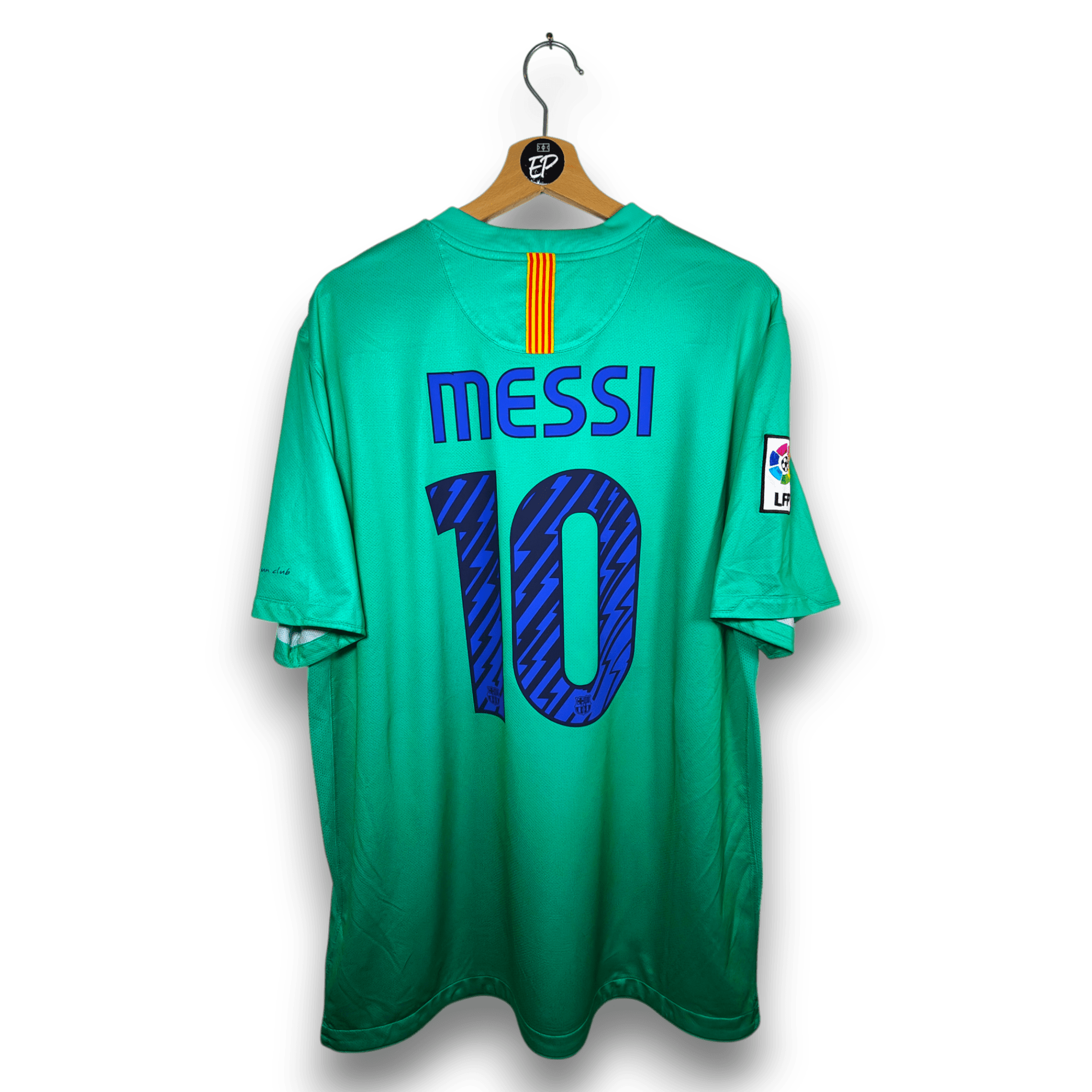2010 - 11 FC Barcelona Away Shirt Messi 10 - 8.5/10 - (XL) - Eternal Pitch