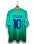2010 - 11 FC Barcelona Away Shirt Messi 10 - 8.5/10 - (XL) - Eternal Pitch