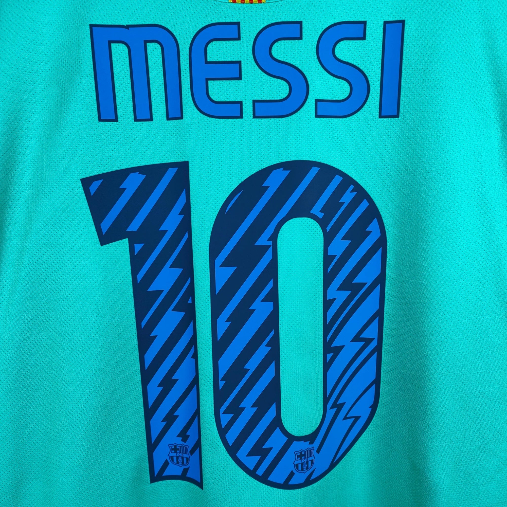 2010 - 11 FC Barcelona Away Shirt Messi 10 - 8.5/10 - (XL) - Eternal Pitch