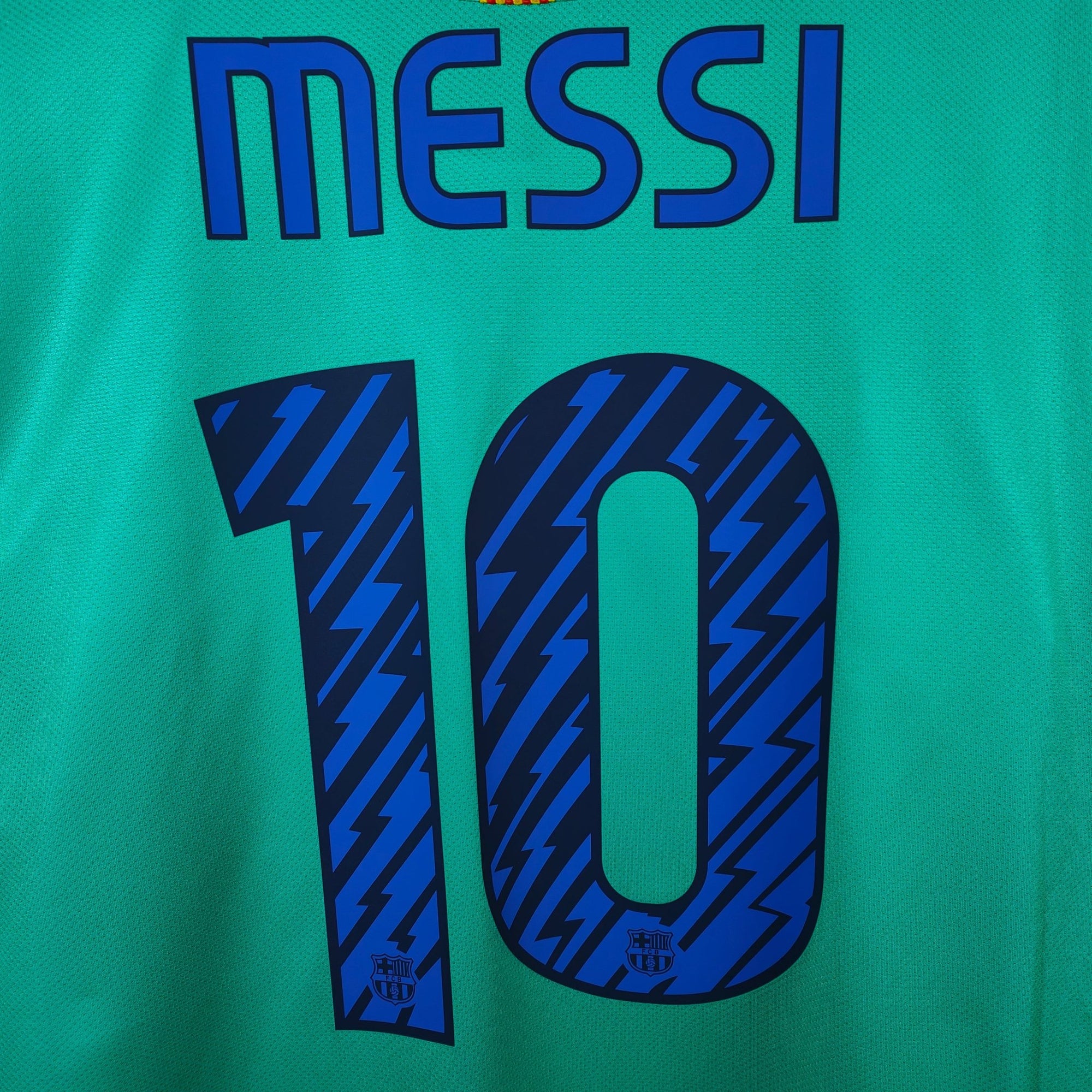 2010 - 11 FC Barcelona Away Shirt Messi 10 - 9.5/10 - (XL) - Eternal Pitch
