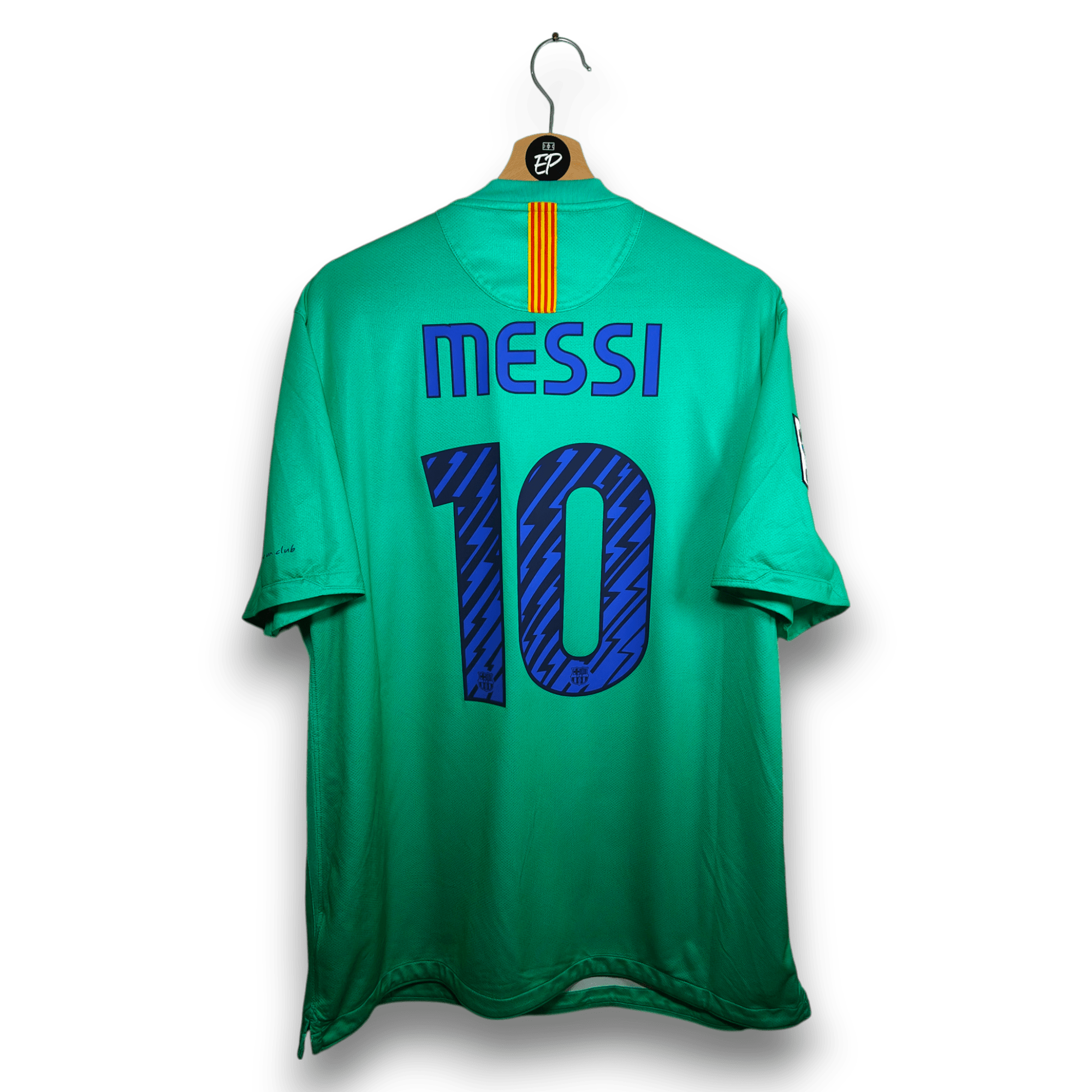 2010 - 11 FC Barcelona Away Shirt Messi 10 - 9.5/10 - (XL) - Eternal Pitch