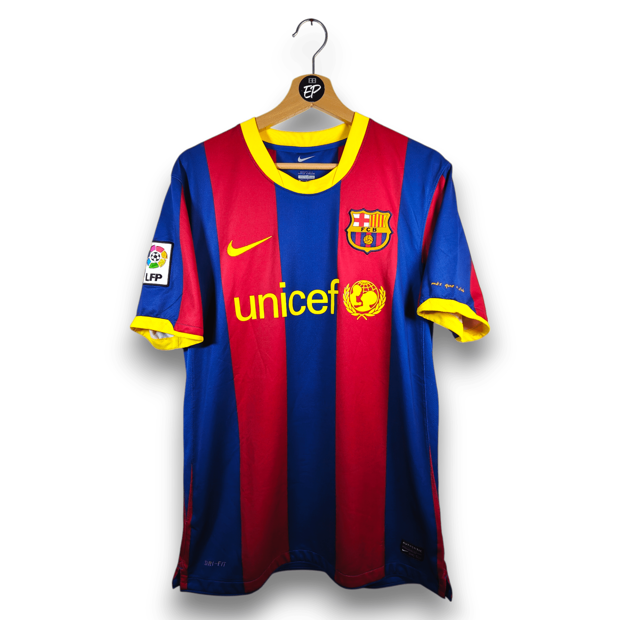 2010-11 FC Barcelona Home Shirt Messi #10 - 8/10 - (M) – – Eternal