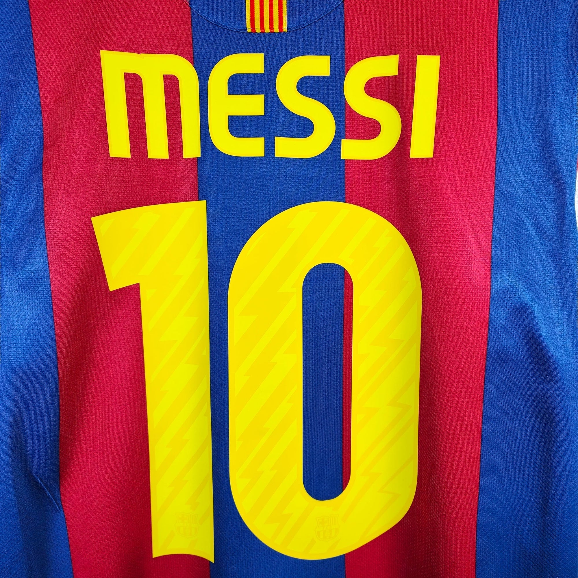 2010 - 11 FC Barcelona Home Shirt Messi 10 - 8/10 - (M) - Eternal Pitch