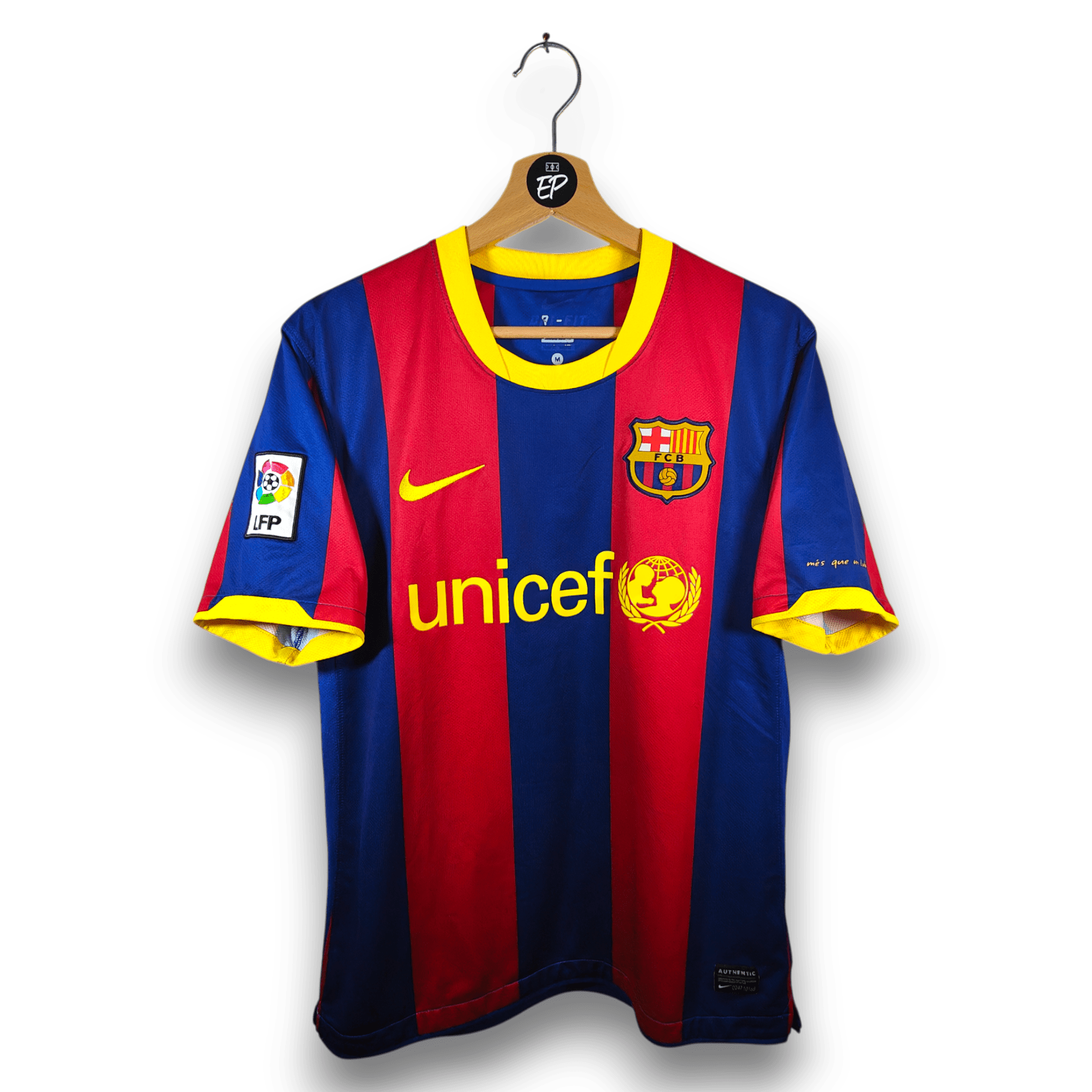 2010 - 11 FC Barcelona Home Shirt Messi 10 - 9.5/10 - (M) - Eternal Pitch