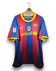 2010 - 11 FC Barcelona Home Shirt Messi 10 (XL) - Eternal Pitch