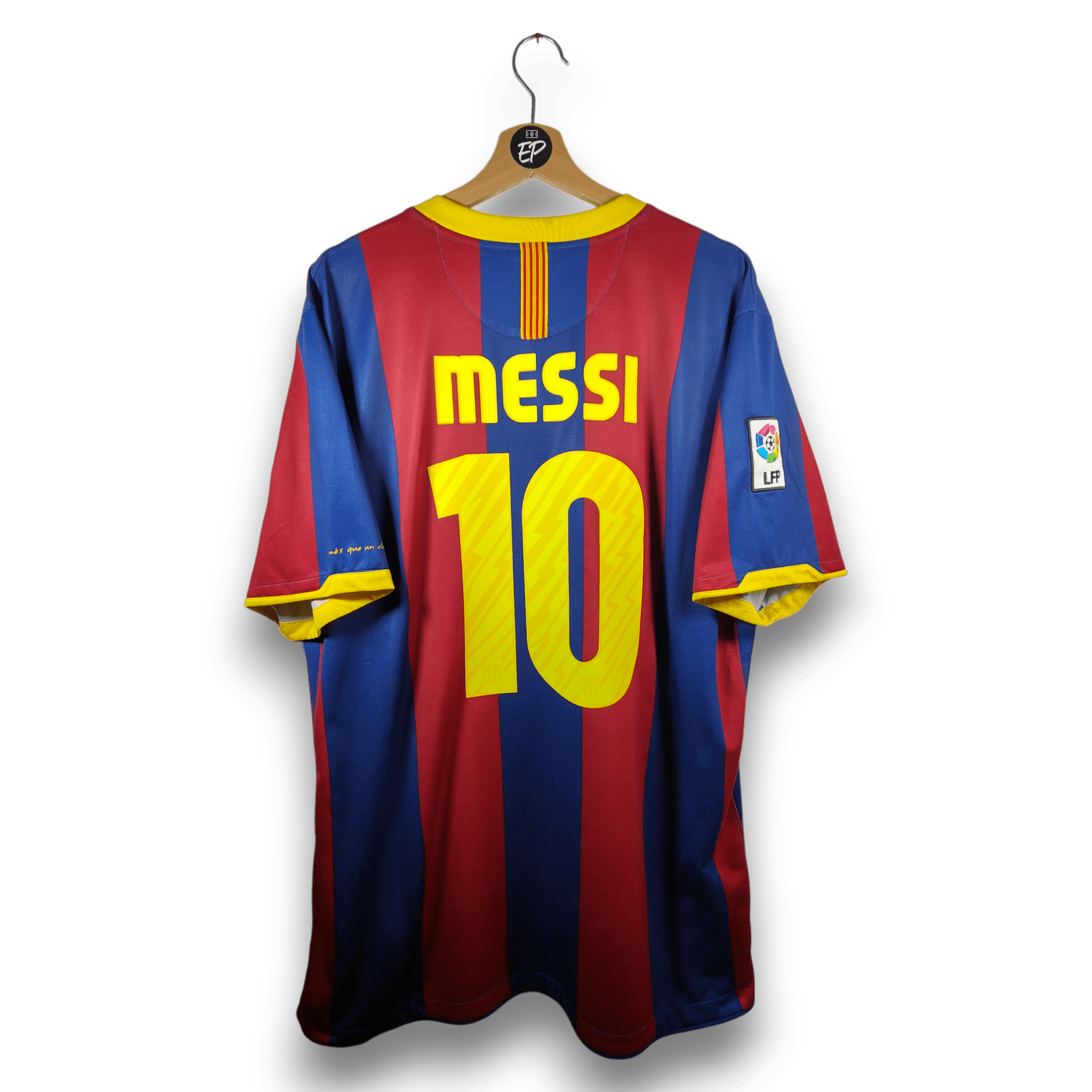2010 - 11 FC Barcelona Home Shirt Messi 10 (XL) - Eternal Pitch