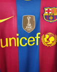 2010 - 11 FC Barcelona Home Shirt Messi 10 (XL) - Eternal Pitch