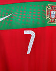 2010 - 11 Portugal Home Shirt Ronaldo 7 - 9.5/10 - (XL) - Eternal Pitch