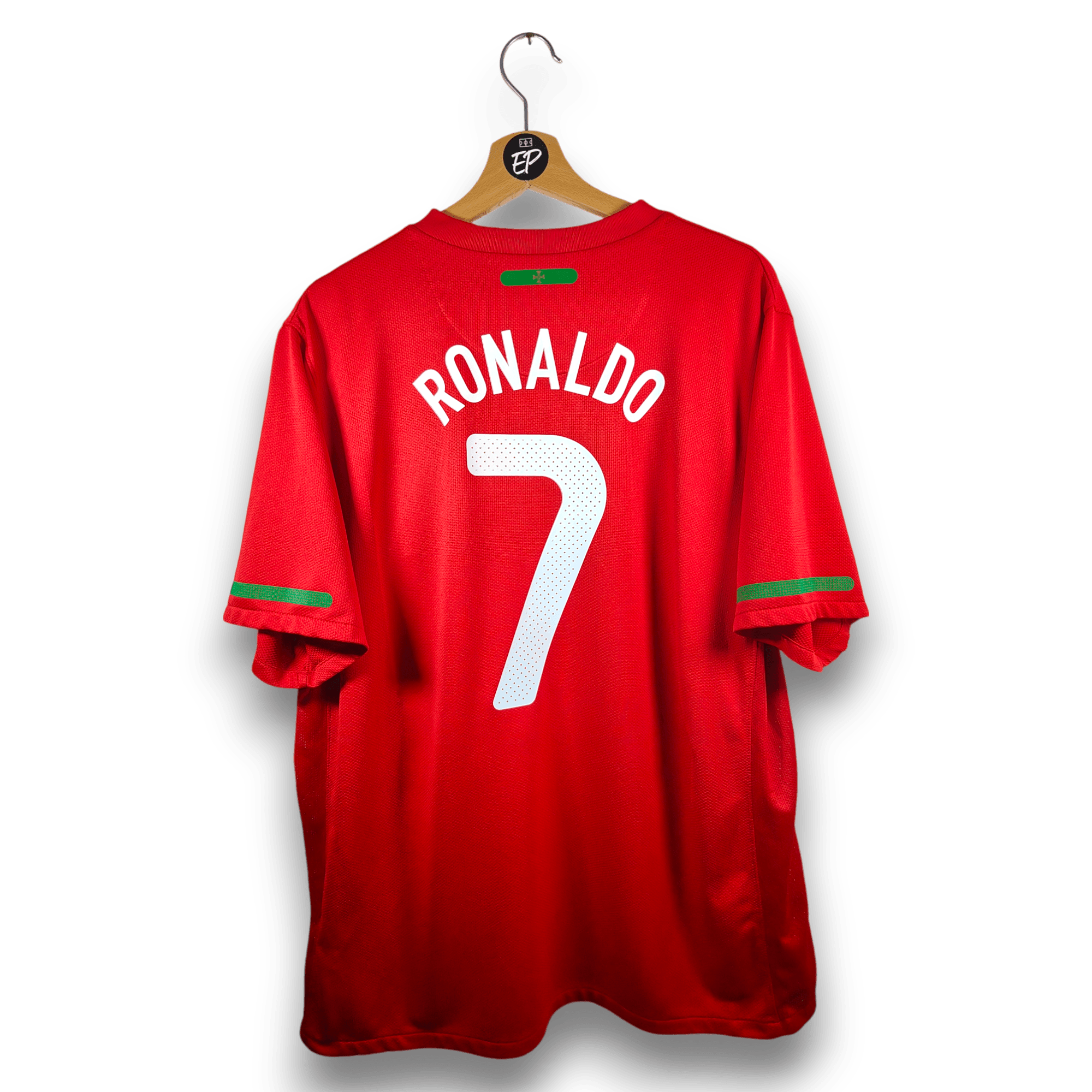 2010 - 11 Portugal Home Shirt Ronaldo 7 - 9.5/10 - (XL) - Eternal Pitch