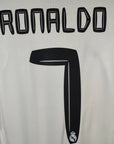 2010 - 11 Real Madrid Home Shirt Ronaldo 7 - 9/10 - (M) - Eternal Pitch