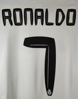 2010 - 11 Real Madrid Home Shirt Ronaldo 7 - 9.5/10 - (L) - Eternal Pitch