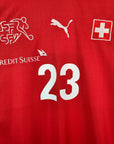 2010 - 11 Switzerland Home Shirt Shaqiri 23 - 9/10 - (XL) - Eternal Pitch