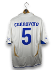 2010 - 12 Italy Away Shirt Cannavaro 5 - 8.5/10 - (XL) - Eternal Pitch