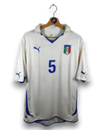 2010 - 12 Italy Away Shirt Cannavaro 5 - 8.5/10 - (XL) - Eternal Pitch