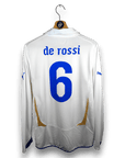 2010 - 12 Italy Away Shirt LS De Rossi 6 - 8.5/10 - (S) - Eternal Pitch