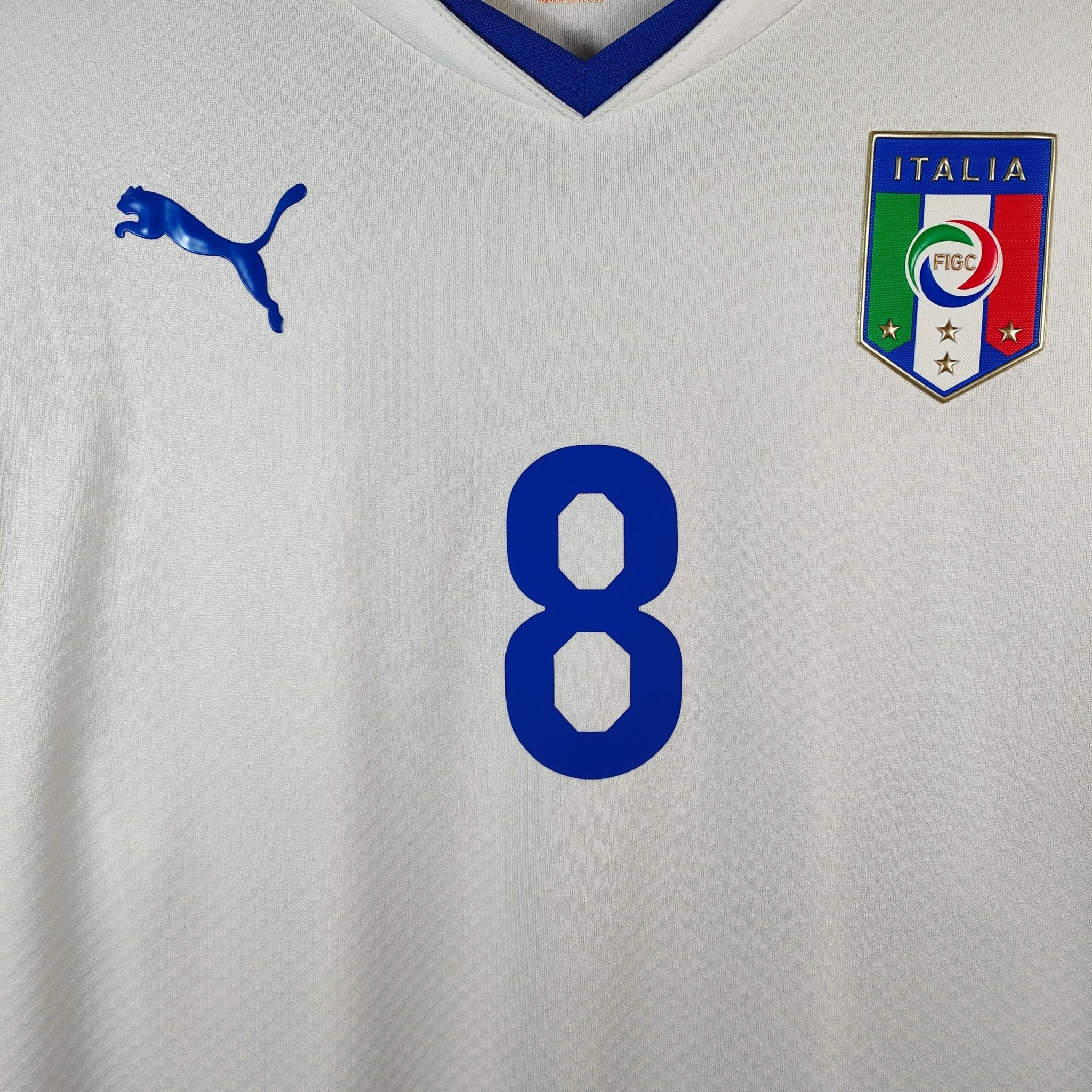 2010-12 Italy Player Version Away Shirt Gattuso #8 - 9.5/10 - (L