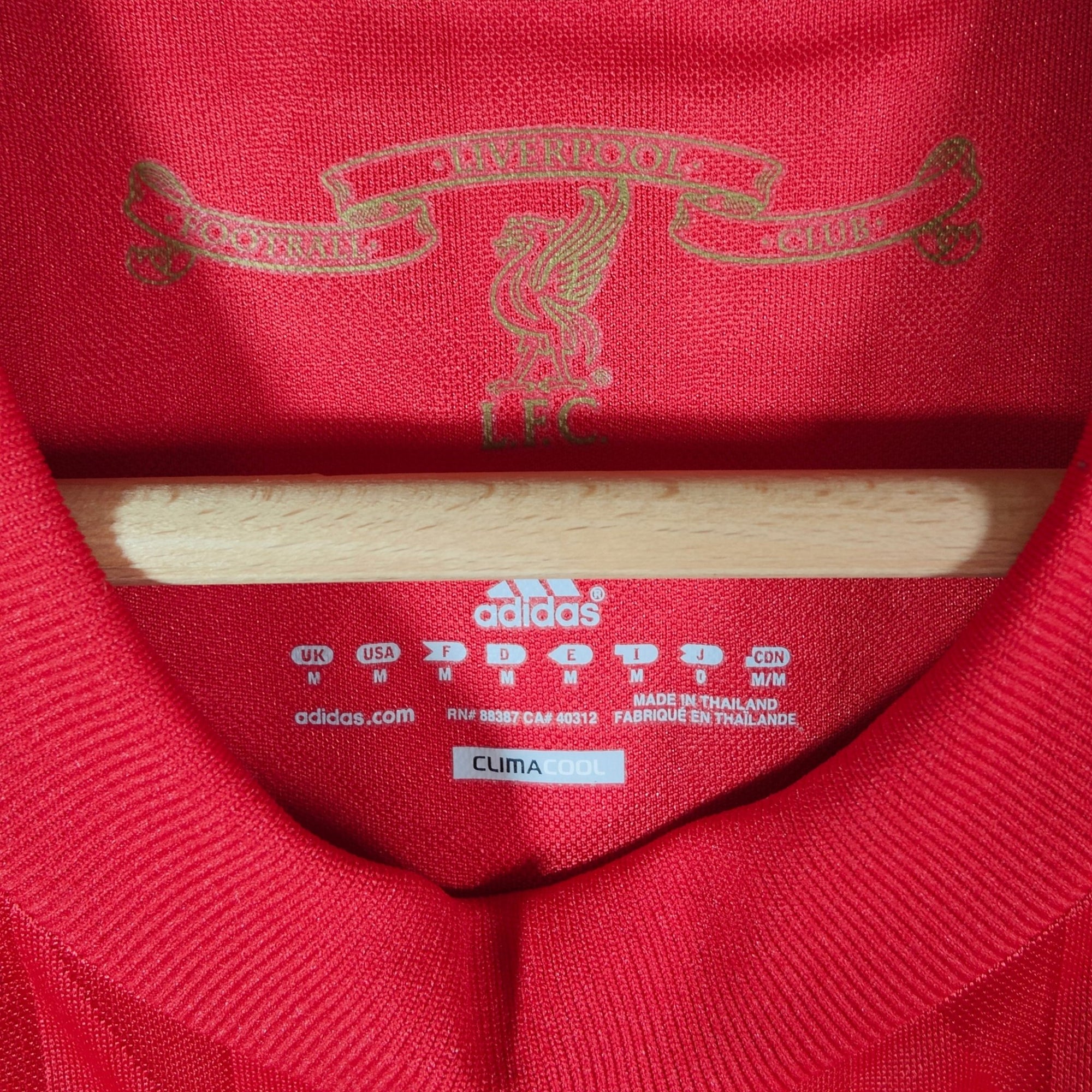 2010 - 12 Liverpool Home Shirt Gerrard 8 - 8.5/10 - (M) - Eternal Pitch