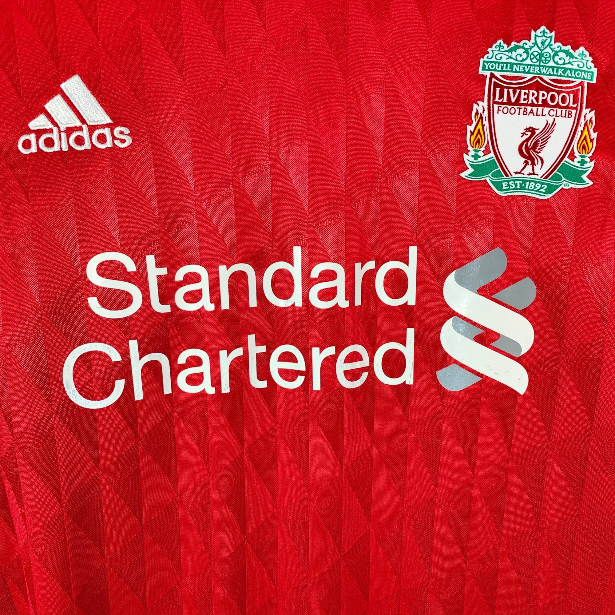 2010 - 12 Liverpool Home Shirt Gerrard 8 - 8.5/10 - (M) - Eternal Pitch