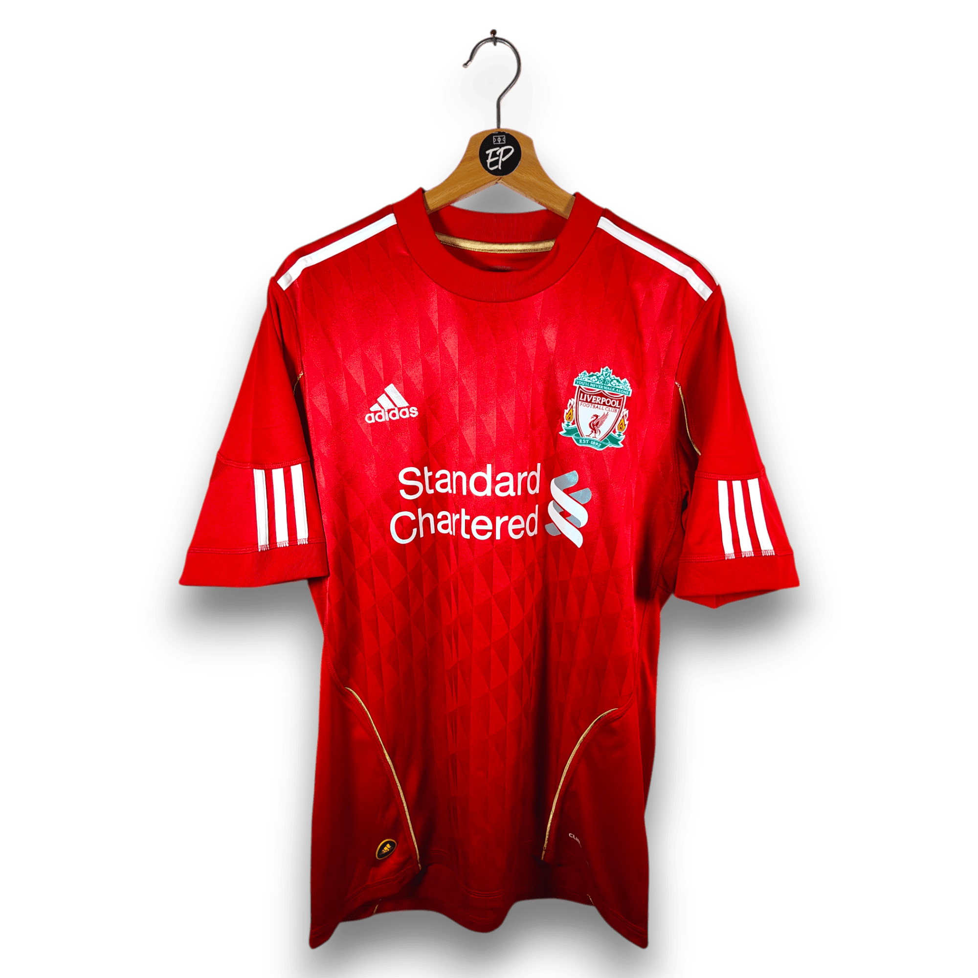 2010 - 12 Liverpool Home Shirt Gerrard 8 - 8.5/10 - (M) - Eternal Pitch
