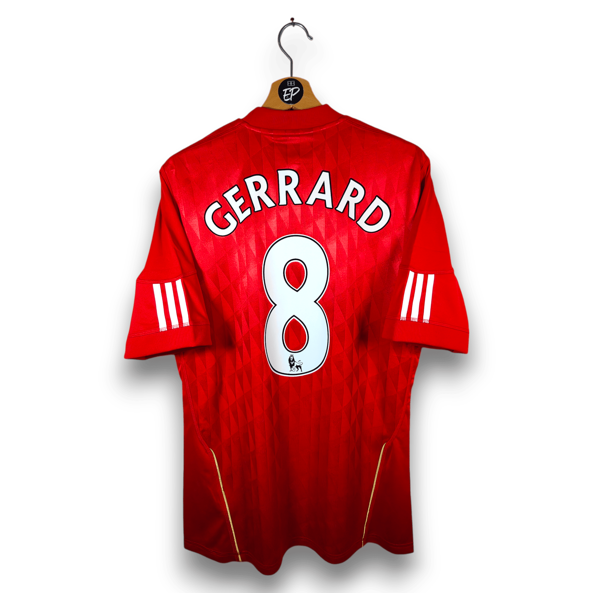 2010 - 12 Liverpool Home Shirt Gerrard 8 - 8.5/10 - (M) - Eternal Pitch