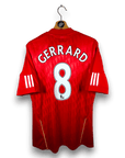 2010 - 12 Liverpool Home Shirt Gerrard 8 - 8.5/10 - (M) - Eternal Pitch