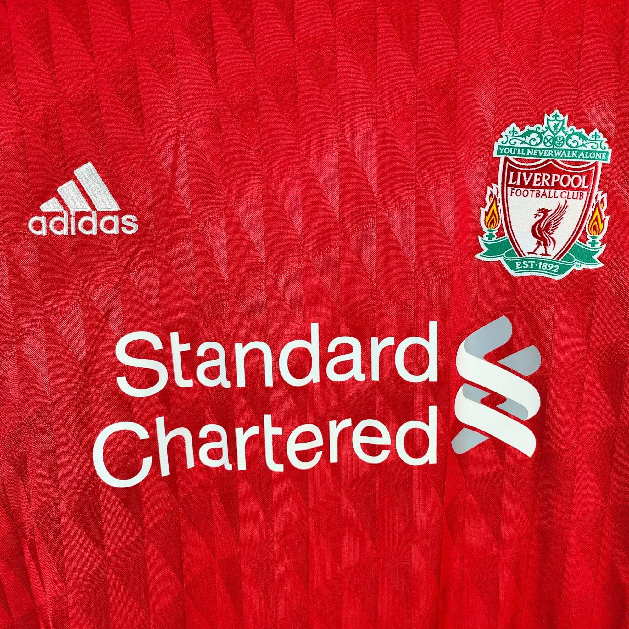 2010 - 12 Liverpool Home Shirt Gerrard 8 - 9.5/10 - (L) - Eternal Pitch